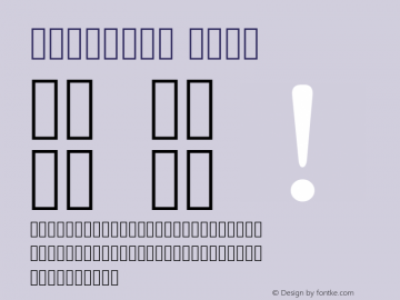 Parastoo Bold Version 0.11.2; ttfautohint (v1.4.1.5-446e) Font Sample