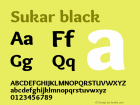 Sukar black Version 1.00 March 27, 2016, initial release图片样张