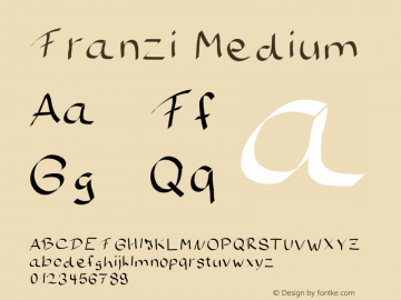 Franzi Medium Version 001.000图片样张