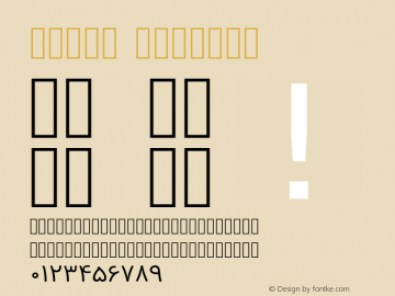 Vazir Regular Version 2-RC11; ttfautohint (v1.4.1.5-446e) Font Sample