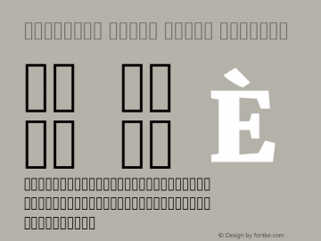 Rosalind Serif Black Regular Version 1.584;PS 001.584;hotconv 1.0.70;makeotf.lib2.5.58329图片样张