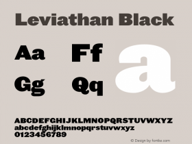 Leviathan Black Version 1.300图片样张