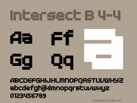 Intersect B 4-4 Version 1.000图片样张