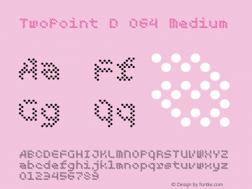 TwoPoint D 064 Medium Version 1.000图片样张