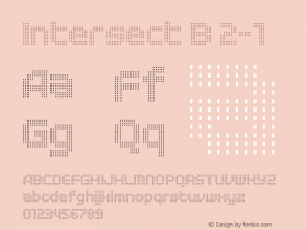 Intersect B 2-1 Version 1.000图片样张
