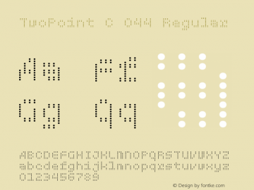 TwoPoint C 044 Regular Version 1.000图片样张