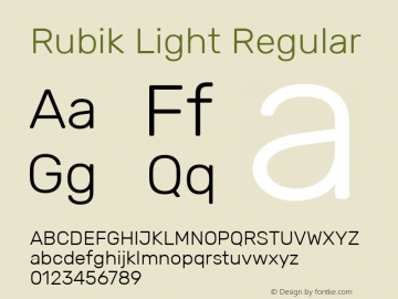 Rubik Light Regular Version 1.002图片样张