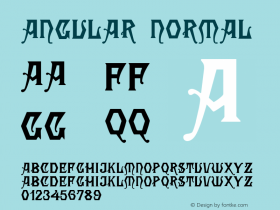 Angular Normal 1.0 Sun May 16 14:19:32 1993图片样张