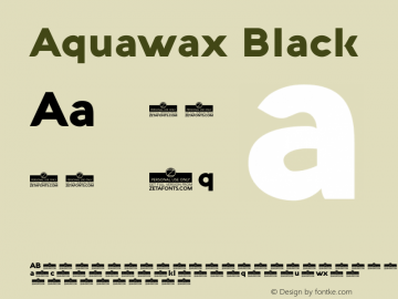Aquawax Black Version 1.008图片样张