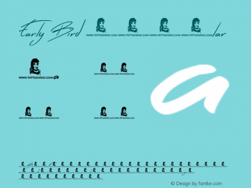 Early Bird Regular Version 1.00 June 23, 2014, initial release图片样张