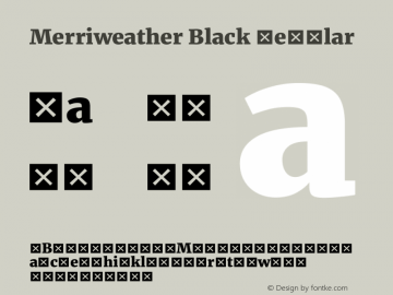 Merriweather Black Regular Version 1.584; ttfautohint (v1.5) -l 6 -r 36 -G 0 -x 10 -H 350 -D latn -f cyrl -w 