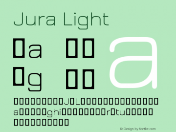 Jura Light Version 2.5.1图片样张