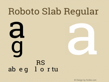 Roboto Slab Regular Version 1.100263; 2013; ttfautohint (v0.94.20-1c74) -l 8 -r 12 -G 200 -x 14 -w 