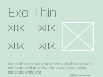 Exo Thin Version 1.00图片样张