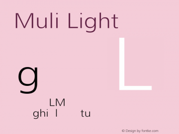 Muli Light Version 1.000图片样张