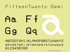 FifteenTwenty Demi Version 001.000 图片样张