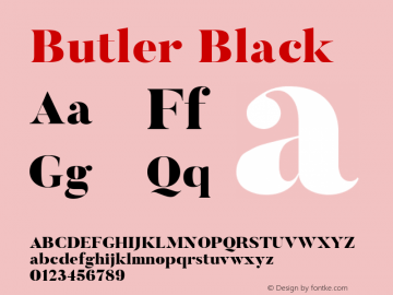 Butler Black 1.000图片样张