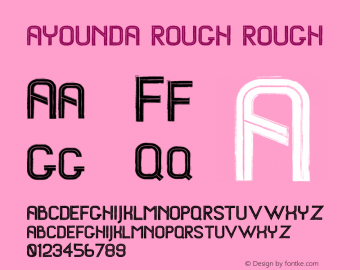 ayounda rough rough 1.000图片样张