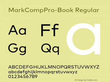 MarkCompPro-Book Regular Version 7.504; 2013; Build 1021图片样张