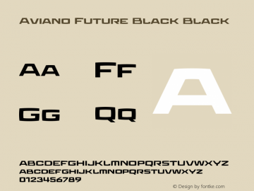 Aviano Future Black Black Version 001.001图片样张