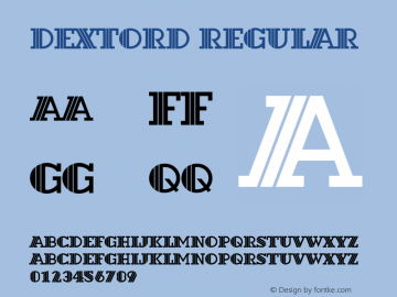DextorD Regular Version 001.005图片样张