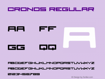 CRONOS Regular Version 1.001;PS 001.001;hotconv 1.0.56;makeotf.lib2.0.21325 Font Sample