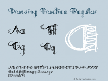 Drawing Practice Regular Version 1.00 July 2, 2014, initial release图片样张