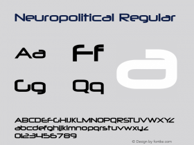 Neuropolitical Regular Version 2.000 2004图片样张