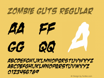 Zombie Guts Regular Version 4.10图片样张
