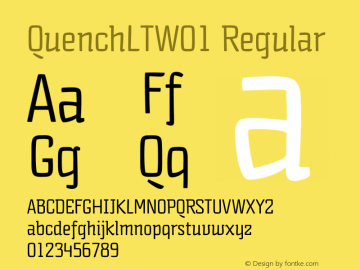 QuenchLTW01 Regular Version 1.01图片样张