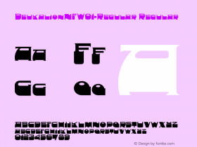 DeukalionNFW01-Regular Regular Version 1.10 Font Sample