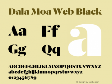 Dala Moa Web Black Version 1.1 2013图片样张