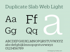 Duplicate Slab Web Light Version 1.1 2013图片样张
