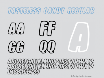 Tasteless Candy Regular 2图片样张